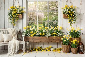 Фон стена "Easter wall №28"