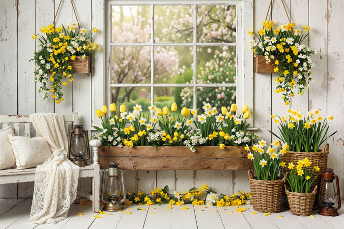 Фон стена "Easter wall №28"