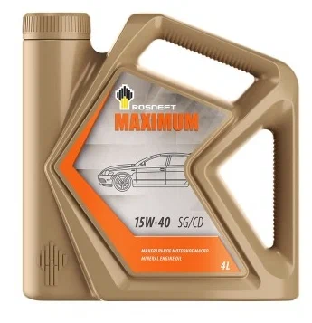 Rosneft Maximum 15W-40, 4л