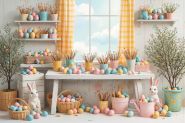 Фон стена "Easter wall №34"
