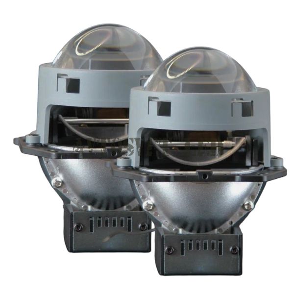 Светодиодные би-линзы BI-LED-AS14 для грузовых автомобилей (BI-LED дальний, ближний свет)