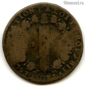 Франция 12 денье 1793