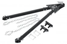 Легкосъёмная жёсткая сцепка для буксировки автомобиля