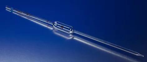 Пипетка с одной отметкой (Мора) 2-2-2, 2 мл, с расширением, 20 шт/упак