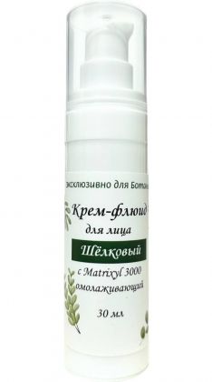 Крем-флюид омолаживающий 2 в 1 "Шёлковый" 30 мл