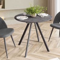 Обеденный стол «Орфей 50.1 (02)» Бетон темный-Серый