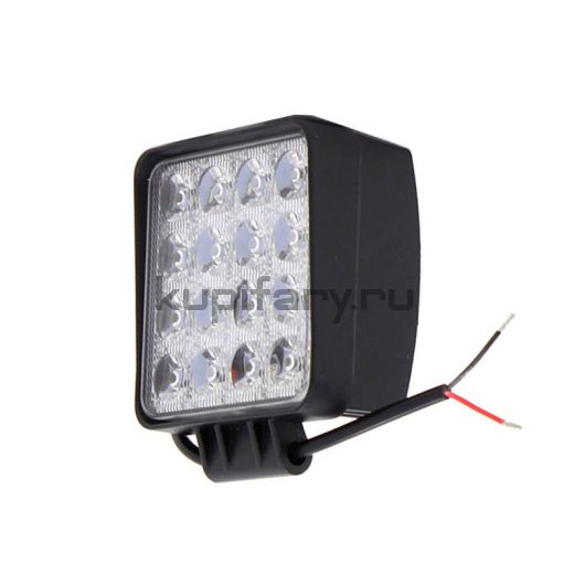 Светодиодная фара 48 Ватт 60мм 16 дальнего света FR213548S