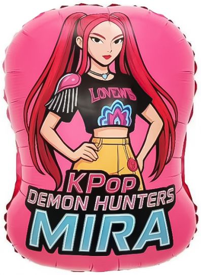 Персонаж 2 кейпоп шар фигурный фольгированный с гелием