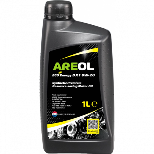 AREOL ECO Energy DX1 0W-20, 1л