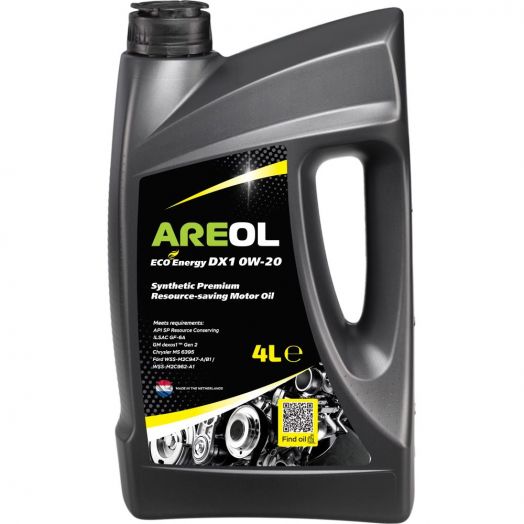 AREOL ECO Energy DX1 0W-20, 4л