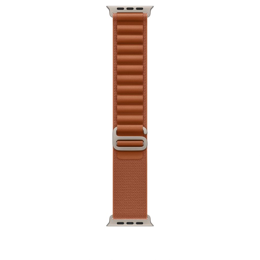 Ремешок Apple Watch Ulta 49mm Terracotta Alpine Loop - Natural Titanium Finish - M оригинал