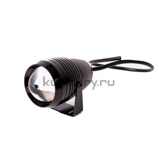 Круглая фара линза черная 30 Ватт  Cree дальнего света 12 Вольт FR2242