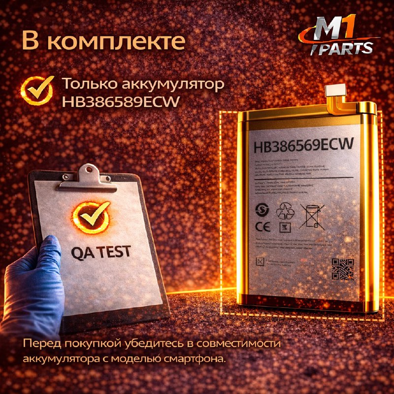 Аккумулятор для Huawei P10 Plus/Mate 20 Lite/Nova 3/Play/20 (HB386589ECW) premium class