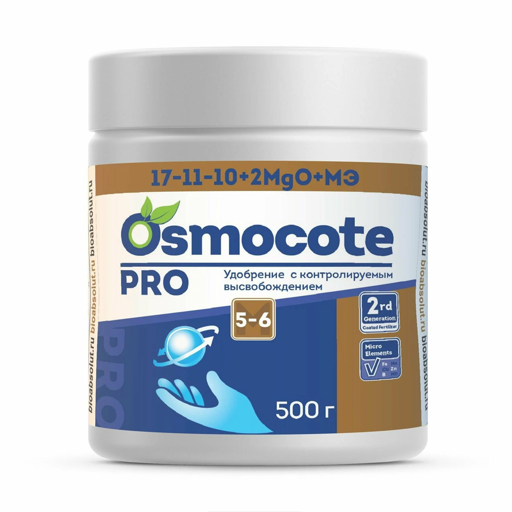 Osmocote Pro 5-6 М, NPK 17-11-10+2MGO+ МЭ
