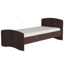 Кровать-4 одинарная (800/900*1900) Ясень анкор тёмный