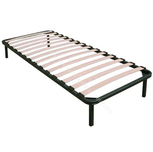 Кровать-2 одинарная (800*1900) Ясень анкор тёмный