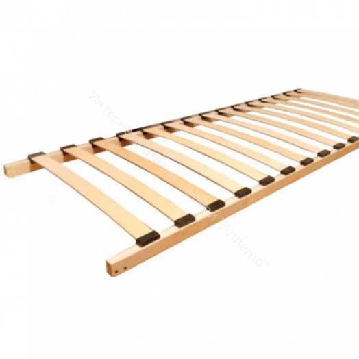 Кровать-2 одинарная (800*1900) Ясень анкор тёмный