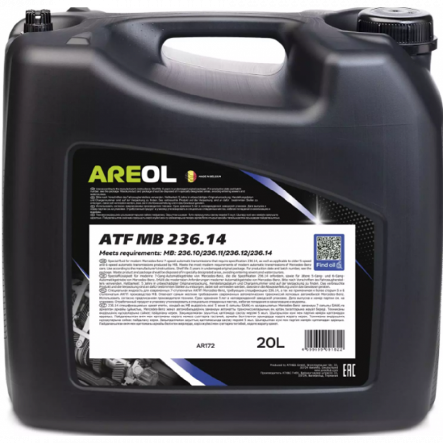 AREOL ATF MB 236.14, 20л
