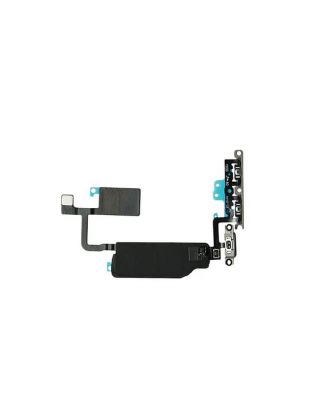 Шлейф кнопок громкости и mute для iPhone 11 с антенной UWB