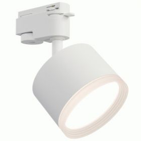 Apeyron св-к трек. на шинопровод Nimbus св/д лампу GX53 max15W IP20 83х60х140 бел алюм+акрил 16-89