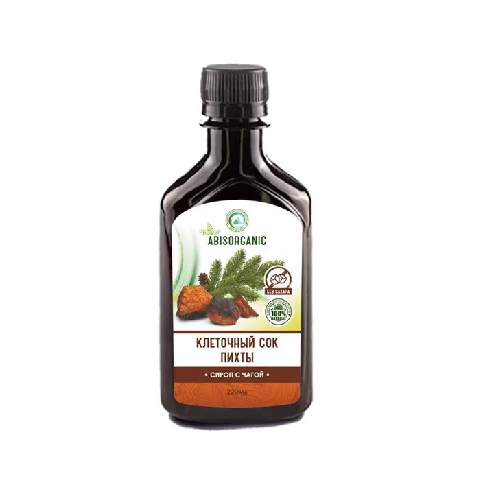 Клеточный сок пихты Сибирской с чагой