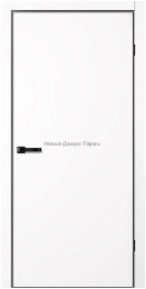 Межкомнатная дверь Matrix 50 эмалит с алюминиевой кромкой