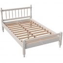 Кровать -10 двойная с фигурными спинками из массива 1200*2000 (Фант)