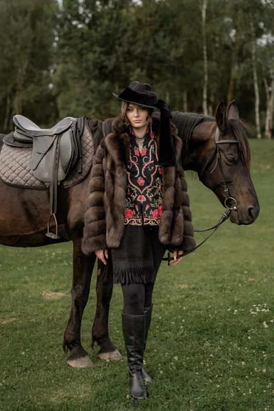 Шубы из баргузинского соболя - тренды 2026