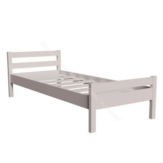 Кровать -13 одинарная из массива 800*2000 (Фант)