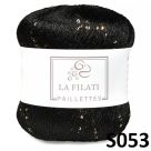 фото S053 черный с золотой пайеткой