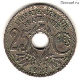 Франция 25 сантимов 1927