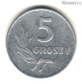 Польша 5 грошей 1961