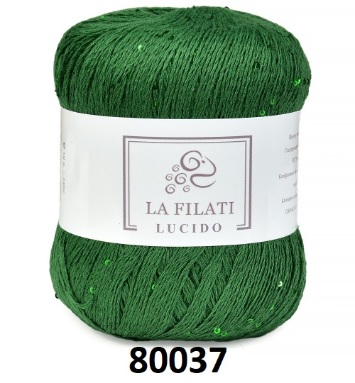 фото Пряжа  La Filati LUCIDO 80010 сливочный