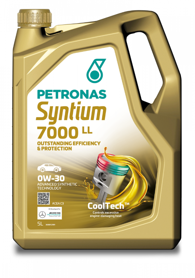 PETRONAS SYNTIUM 7000 LL 0W-30, 5л