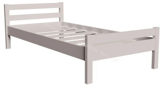 Кровать -13 одинарная из массива 900*2000 (Фант)