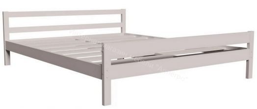 Кровать -13 двойная из массива 1600*2000 (Фант)