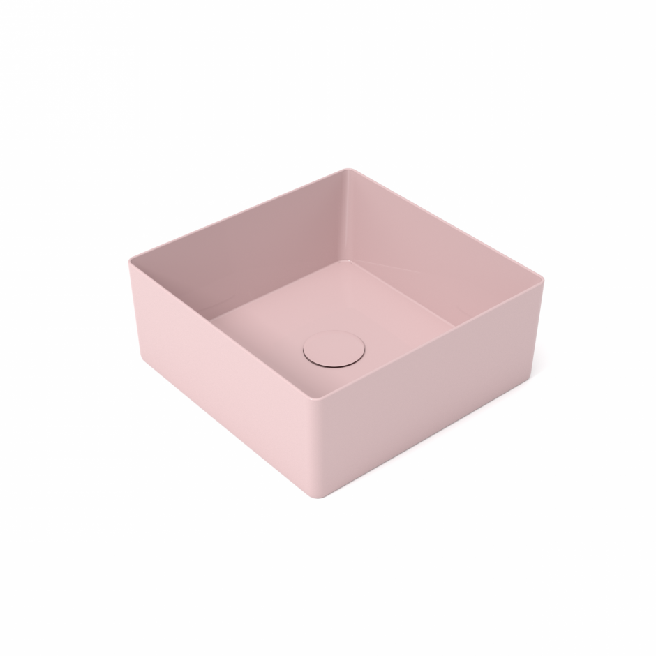 Раковина накладная Olympia Slice SLC42QU350 35x35x14 см ФОТО