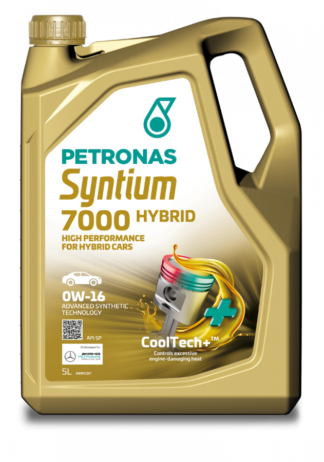 PETRONAS SYNTIUM 7000 HYBRID 0W-16, 5л
