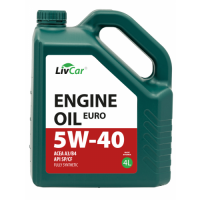 Livcar Euro Engine Oil 5W-40, 4л