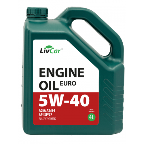 Livcar Euro Engine Oil 5W-40, 4л