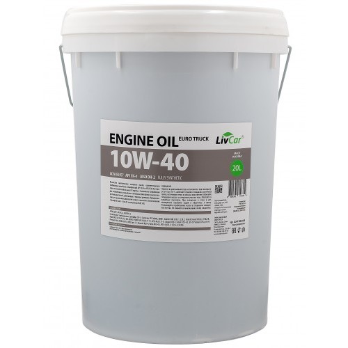 Livcar Euro Truck Engine Oil 10W-40, 20л