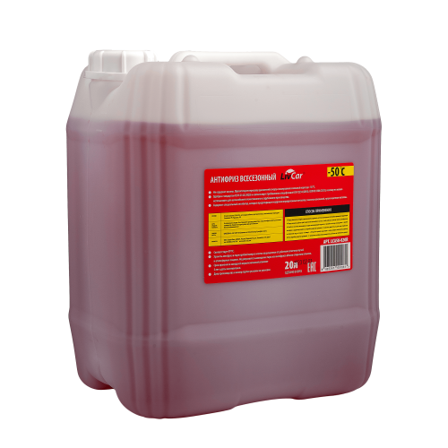 Livcar Coolant -50°С Красный, 20л