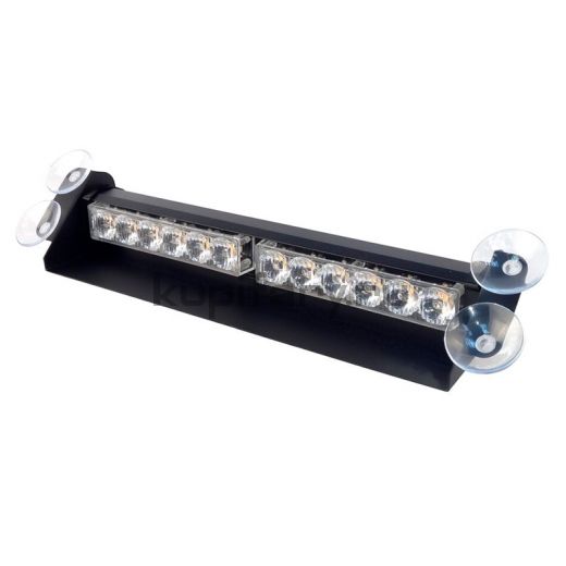 Панель-вспышка под лобовое стекло стробоскоп 12/24 Вольт 2 секции ST1958