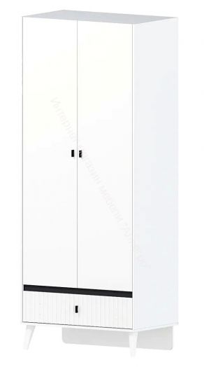 Шкаф 2-х дверный Омега 10 с ящиком