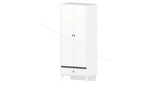 Шкаф 2-х дверный Омега 10 с ящиком