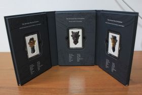 Самоа Набор из 3 монет 1 доллар "Древняя цивилизация Шу" 2022 год Proof