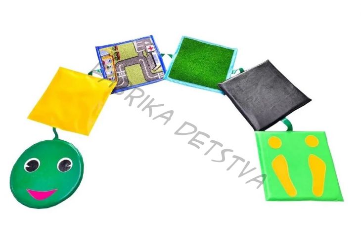 Сенсорная тактильная дорожка «Змейка»