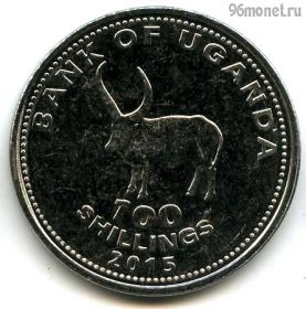 Уганда 100 шиллингов 2015