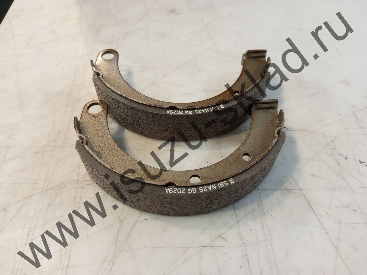 Колодки ручного тормоза (d4al) hd65/72/78 (Корея)