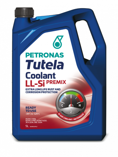 PETRONAS TUTELA COOLANT LL-Si Premix, 5л